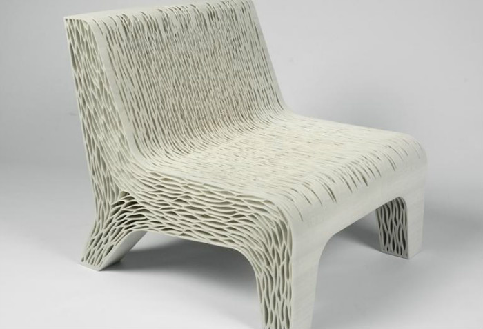 Кресло с губчатой структурой. Дизайнер Лилиан ван Даль (Lilian van Daal) из Голландии