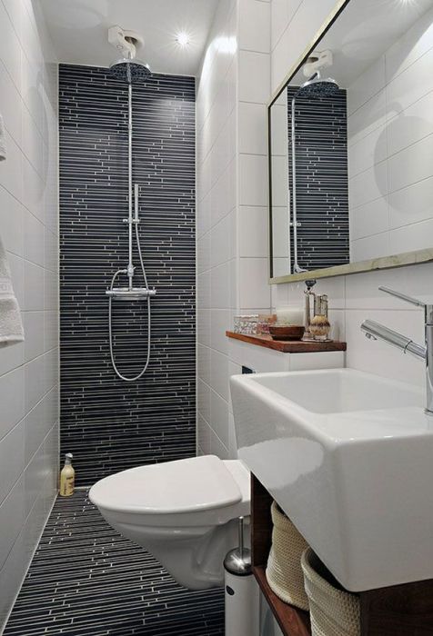 Очень необычный интерьер ванной комнаты, который всегда будет радовать хозяев и по-настоящему удивлять гостей.
