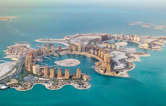Искусственный остров Перл-Катар.