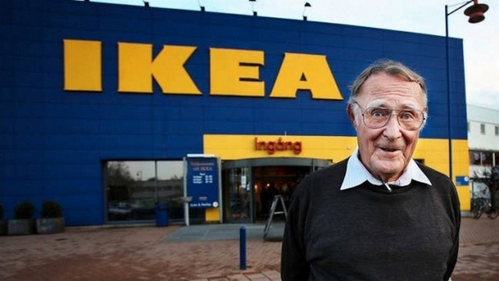 Ингвар Кампрад - основатель IKEA.