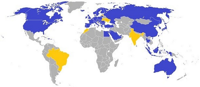 Империя IKEA на карте мира.