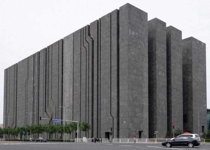 Пугающее здание Digital Building в Пекине.