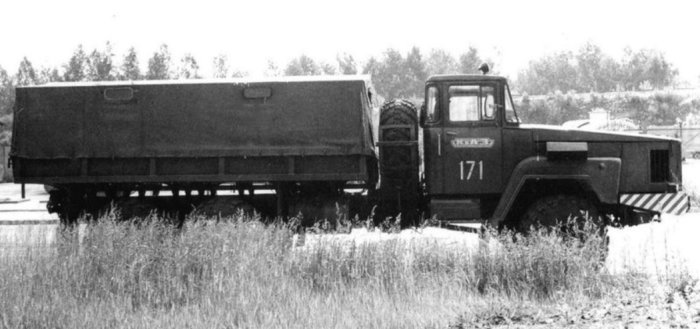 КрАЗ-Э260Е, 1974 г.в. Опытный экземпляр.