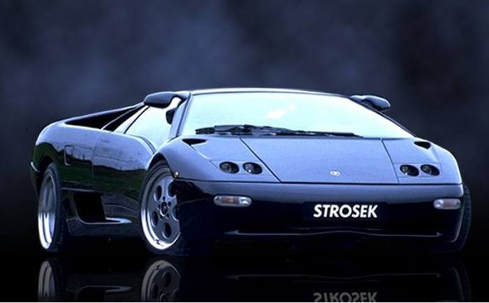 Lamborghini Diablo Strosek, на котом нельзя выезжать на дороги. | Фото: cheatsheet.com.