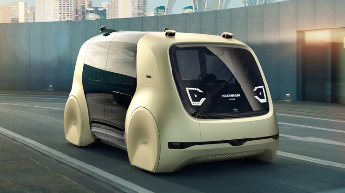 Футуристический Sedric - автономный автомобиль будущего от Volkswagen