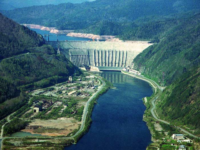 Саяно-Шушенская ГЭС воплощение мощи Советского Союза.