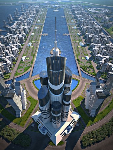 Azerbaijan Tower – самое высокое здание в мире будущего
