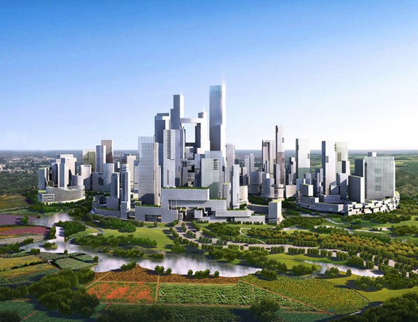 Great City — самодостаточный «зеленый» город в Китае
