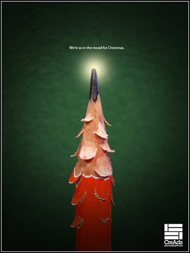 69 рождественских рекламных плакатов