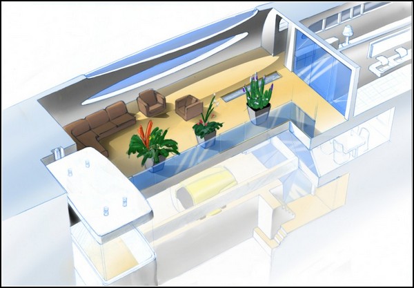 Суперяхта Aeon для достижения максимальной гармонии с природой