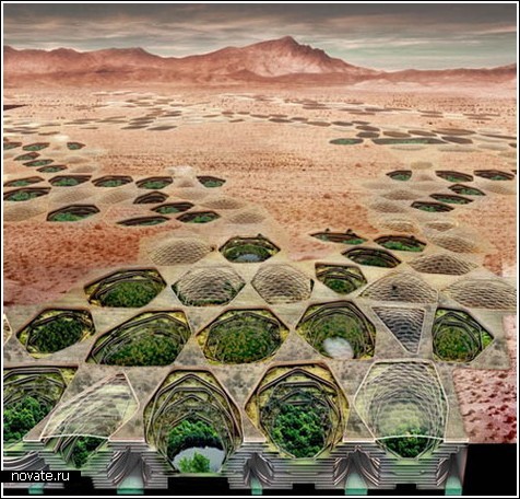 Подземные города в пустыне