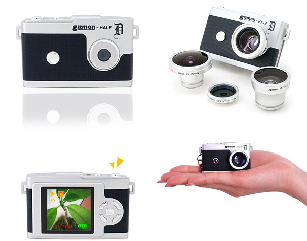 Gizmon Half-D – камера для ломографии со съемными объективами