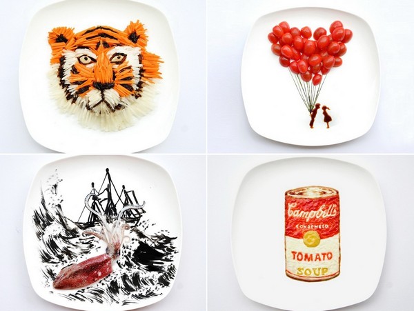 31 Days of Creativity with Food – творческий эксперимент художницы Хун И (Hong Yi)