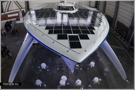 Самая большая в мире «солнечная» яхта