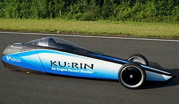 Toyota Ku Rin – рекорд скорости езды на сжатом воздухе