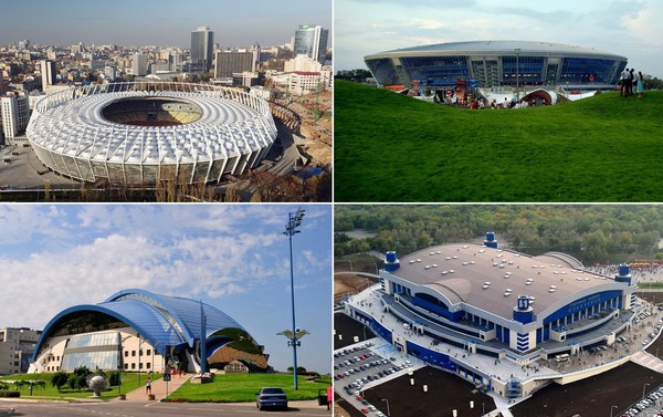 Лучшие спортивные сооружения Украины