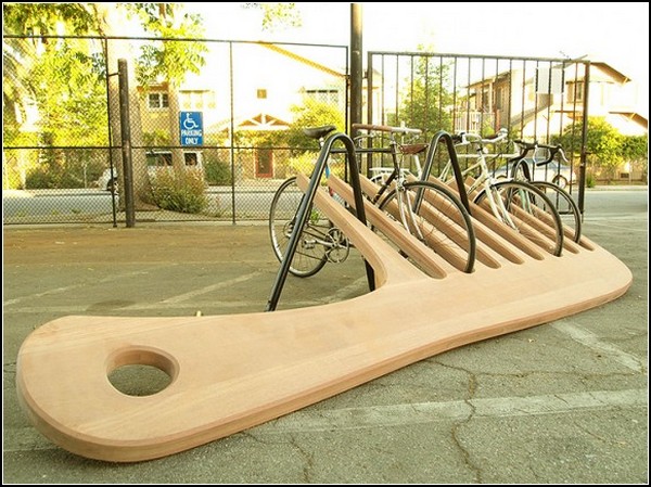 Про парковки Unusual-bike-racks-17