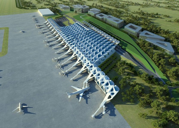 Новый лондонский аэропорт. Проект от Захи Хадид