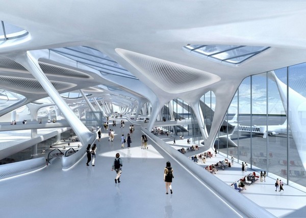 Новый лондонский аэропорт. Проект от Захи Хадид
