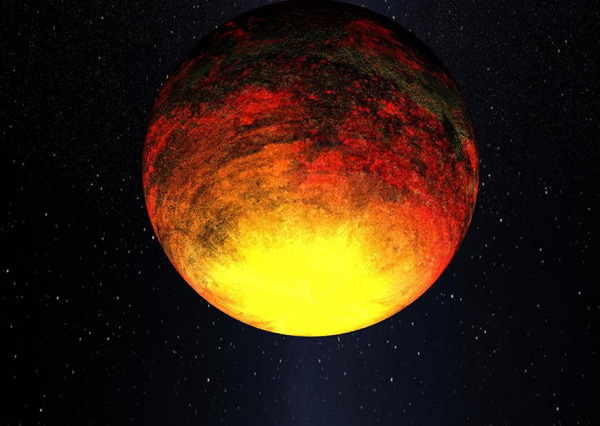 Kepler-10b. Самая маленькая планета.