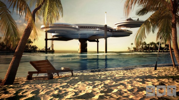 Water Discus Underwater Hotel – футуристический подводный отель в Дубае