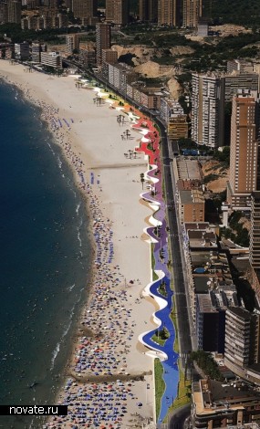 Набережная Benidorm Seafront от OAB в Испании