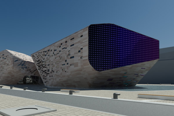 Проект культурно-развлекательного центра Saint-Malo Mediatheque от Serero Architects