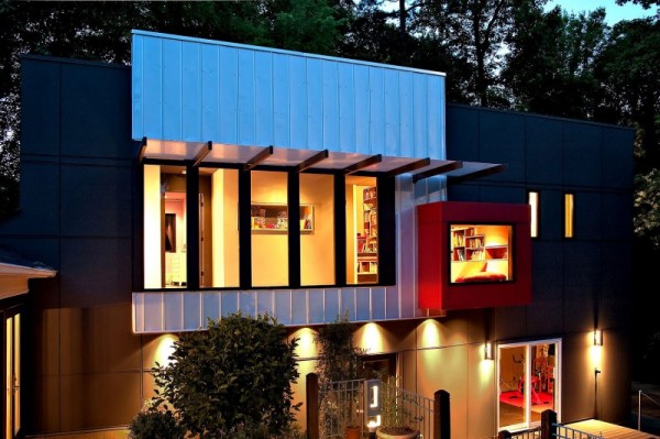 Schonberg Residence – креативное жилое пространство над гаражом традиционного дома 