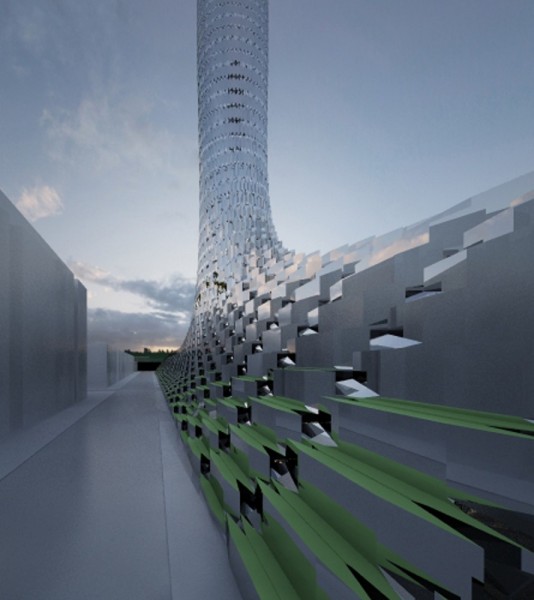 Новый "Шелковый Путь". Футуристический проект города будущего от OFL Architecture