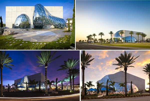 Новое здание музея Salvador Dali Museum во Флориде (США)