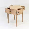 Японский дизайнер создал многофункциональный столик-шкаф