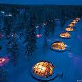 Снежный отель в Лапландии для любителей экстремального отдыха