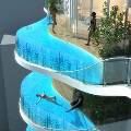 В Индии построят дом с бассейнами вместо балконов
