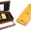 Смартфон HTC One одели в золото