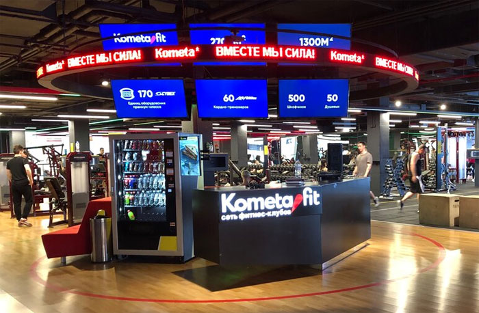 Kometa — Сеть фитнес клубов