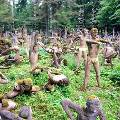Туристы стремятся в финскую деревушку увидеть страшно красивые скульптуры
