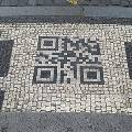 В Праге появился необычный QR-код
