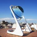 Канадцы установили гигантскую линзу с функциями солнечной батареи