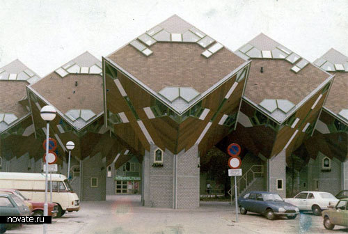 Кубический дом в Роттердаме
