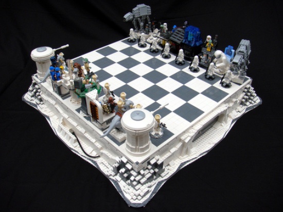 Лего-шахматы звездные войны