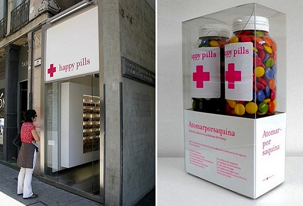 Happy Pill, дизайн-проект магазина со сладостями от Studio M