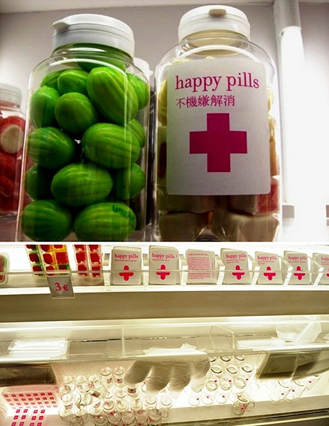 Happy Pill, аптека, где каждый сам выбирает себе лекарство