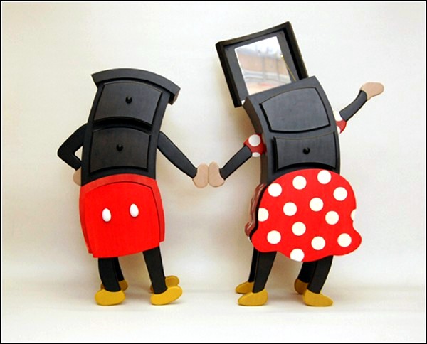 Мебель от Straightline Designs по мотивам Диснеевских мультфильмов