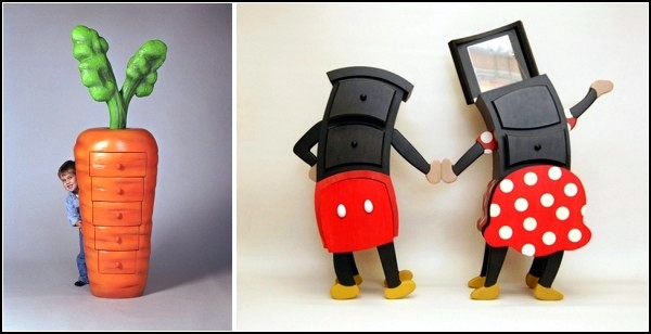 Мебель от Straightline Designs по мотивам Диснеевских мультфильмов