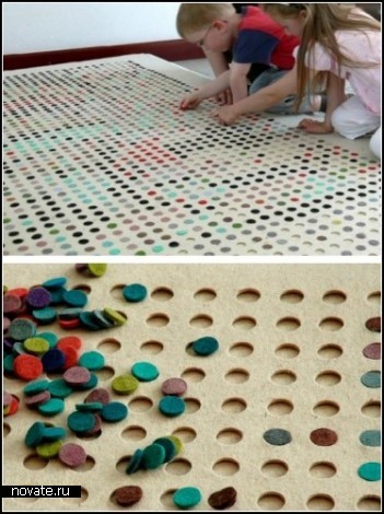 Серия игровых-обучающих ковриков Pastylki carpet