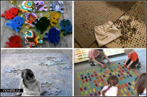 Серия игровых-обучающих ковриков Pastylki carpet