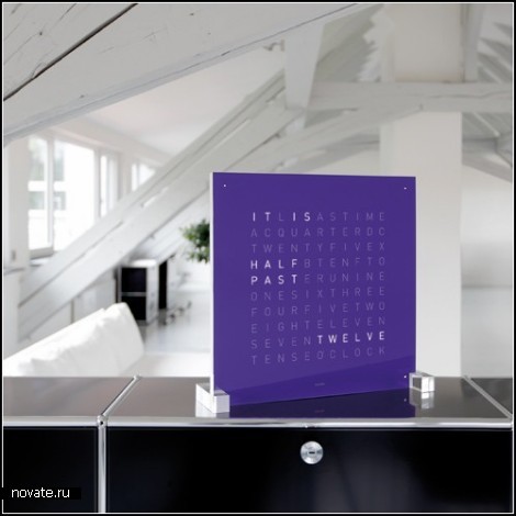 Qlocktwo от Biegert&Funk. Почти говорящие часы
