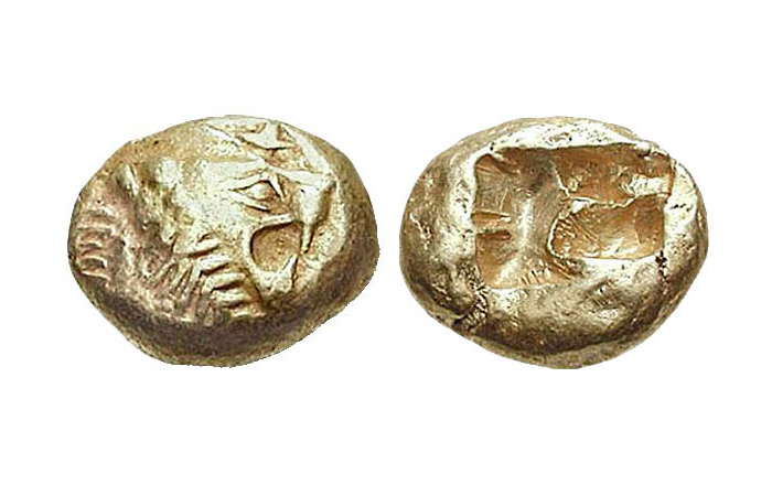 Картинки по запросу Древняя монета (2700 лет)