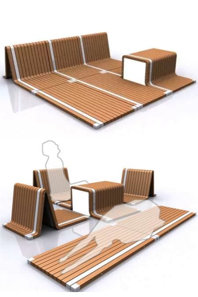 Концептуальный ковер-мебель от Cho Hyung Suk