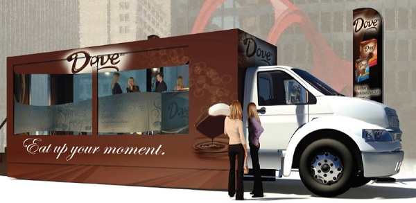 'Недетский' фургончик с мороженым от компании Mars в США